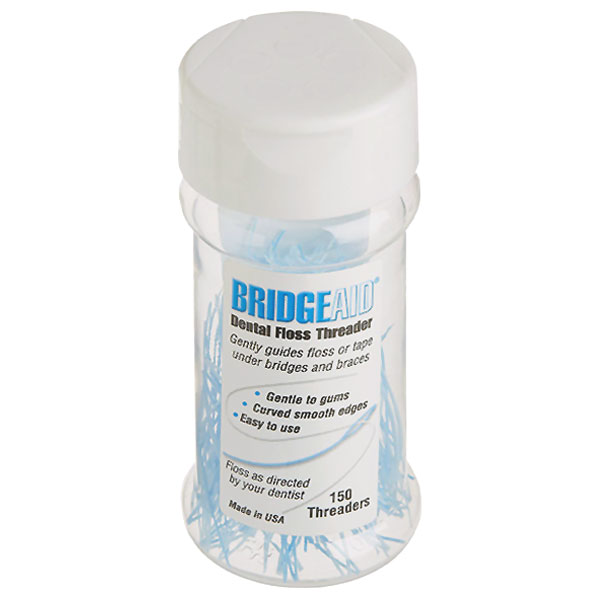 BridgeAid Dental Floss Threaders - 150ct