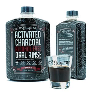 My Magic Mud Activated Charcoal Oral Rinse - Cinnamon 14.2oz