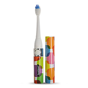 Soniclean Pro Fashion Battery Powered Toothbrush - Squares